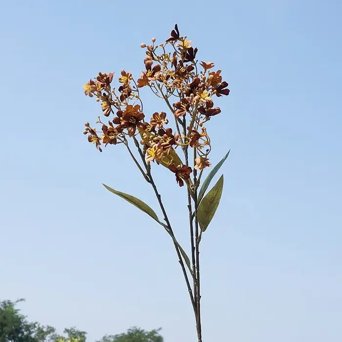 Fleur artificielle Daphné d'automne de 27.6 pouces