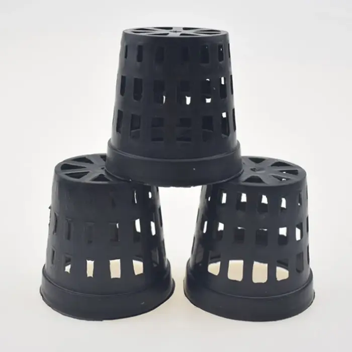 Pots en plastique pour plantes d'aquarium