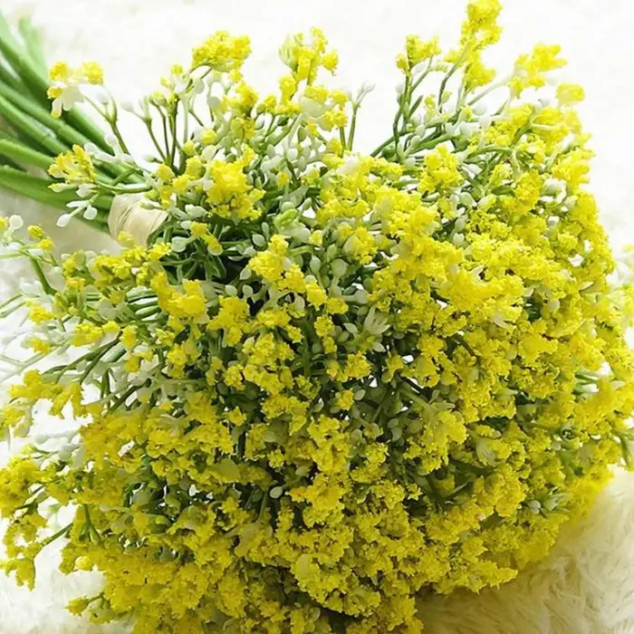 Gypsophila fleurs artificielles saint valentin mariage accessoires de mariée décor à la maison salle à manger intérieur extérieur bonsaï bricolage cadeaux de Festival