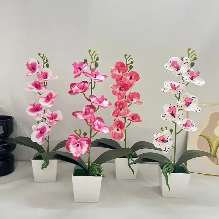 Fleur simulée, orchidée papillon