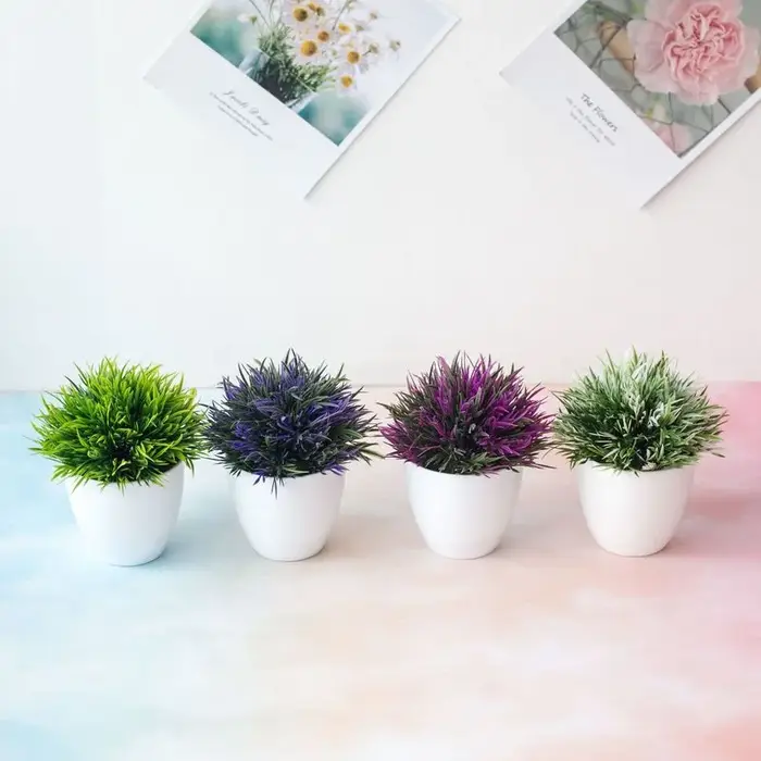 Plantes artificielles bonsaï vert
