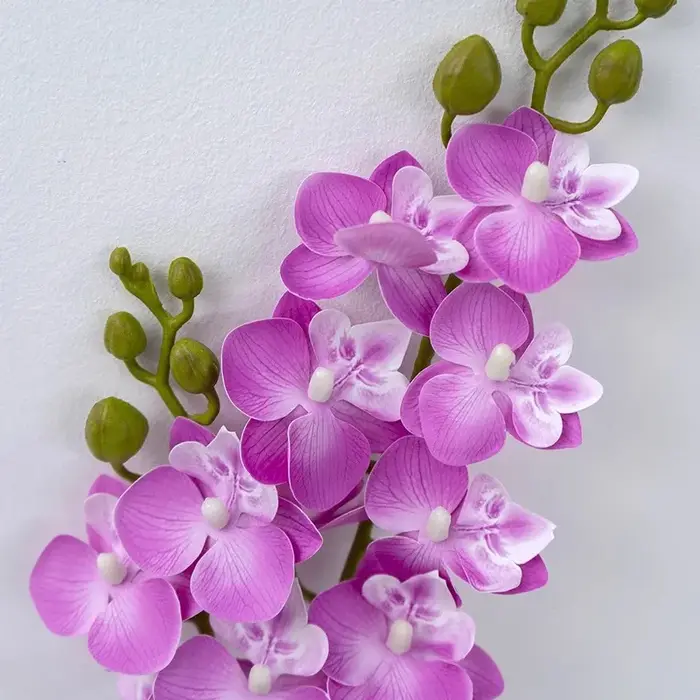 Fleur d'orchidée en soie