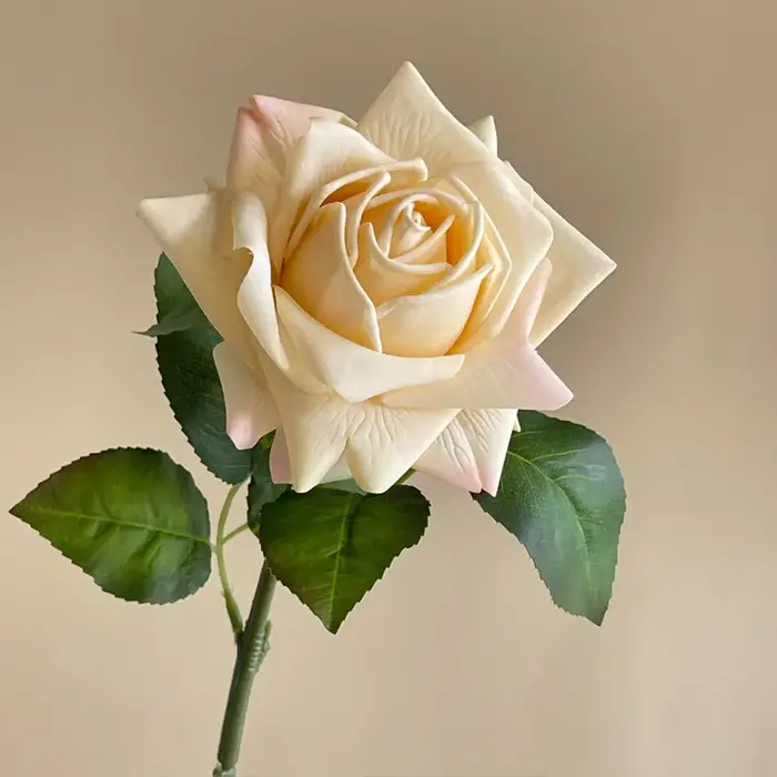 Bouquet de roses artificielles Premium Real Touch hydratantes