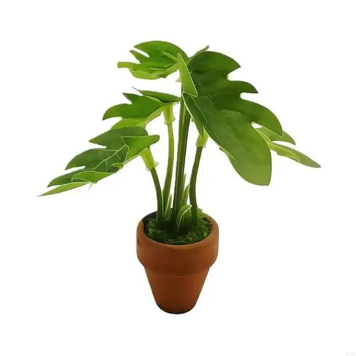Plantes vertes artificielles miniatures Styles nordiques, petites plantes succulentes en pot pour ma