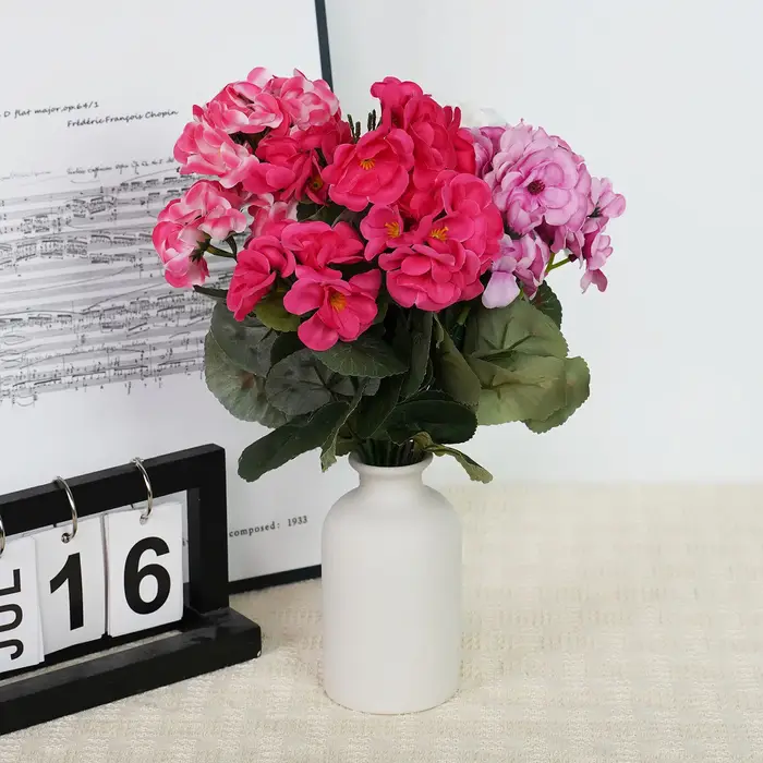 Uflower – plantes à fleurs de bégonia artificielles