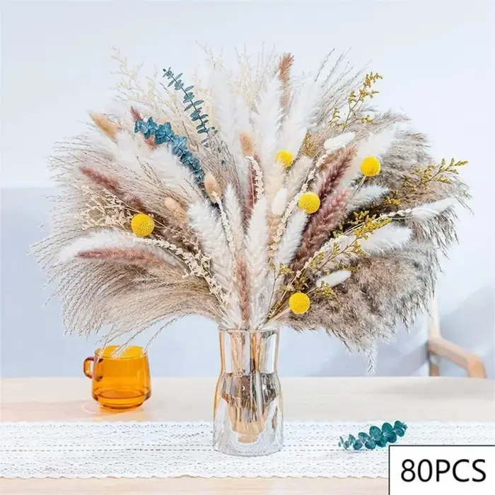 Boho Fleurs vaccées, Bouquets De Pampa