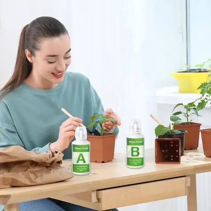 Ensemble de solution hydroponique pour plantes de jardin, navigateur AB pour fleurs et nutriments