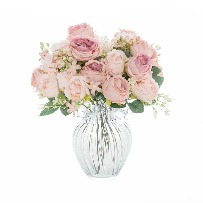 Vase à fleurs artificielles