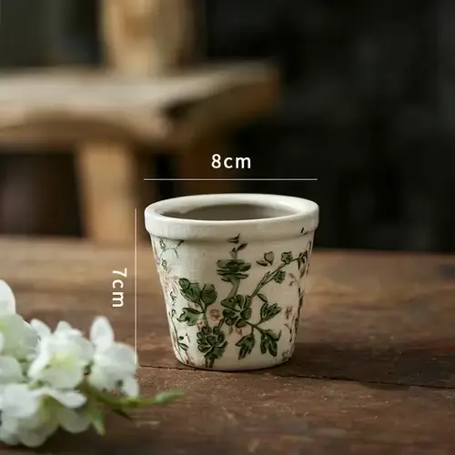 Pot de fleurs en céramique grand format, style nordique rétro simple, pour plantes hydroponiques, or