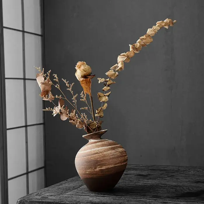 Vases en céramique, vases en céramique brute