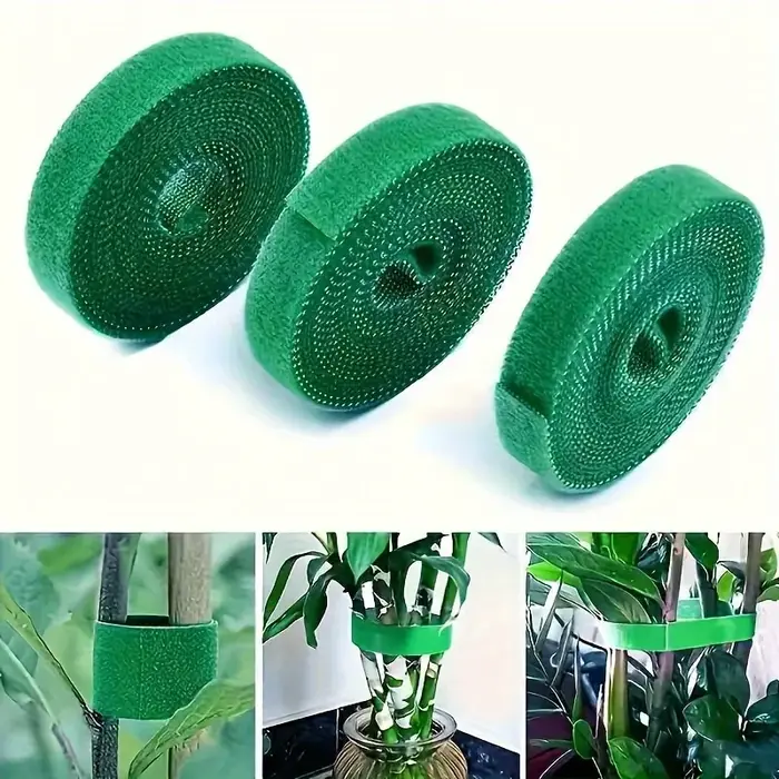 2/4 rouleaux de sangles réglables réutilisables pour plantes de 100 cm/39