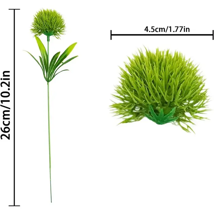 Plantes artificielles de pissenlit pour la décoration intérieure, fausses fleurs décoratives de mariage, vases ornementaux au lework grossier, 26cm, 3 pièces, 5 pièces, 10 pièces