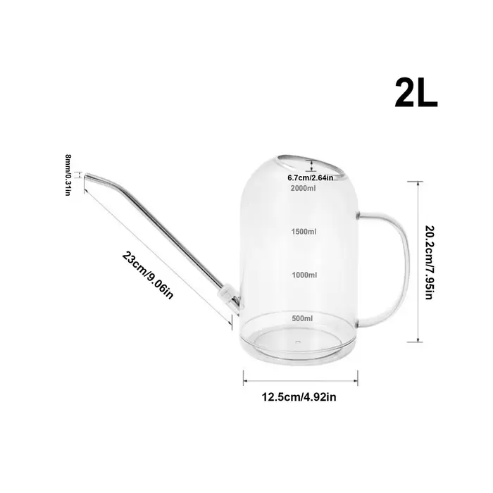Arrosoir pour plantes d'intérieur 2L à long bec