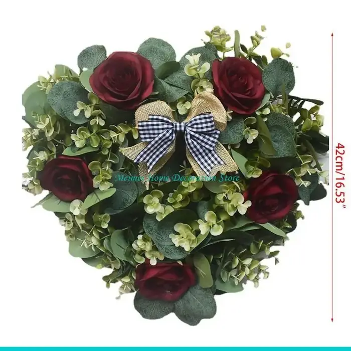 H7BF – guirlande mariage en forme cœur