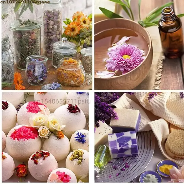 Poudre de fleurs sèches 100 % naturelles | Essence végétale Pure