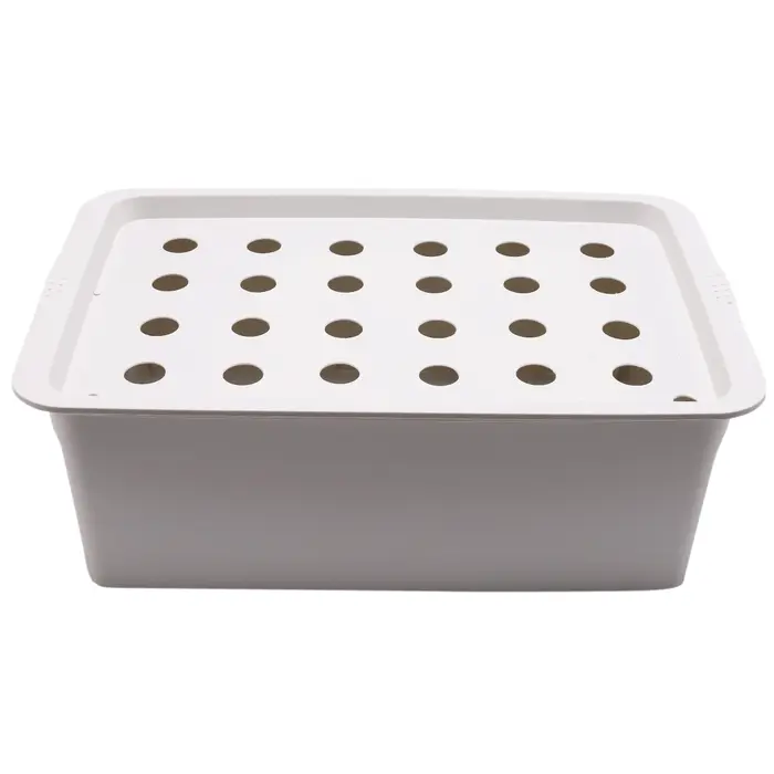 Boîte de plantation hydroponique à 24 trous
