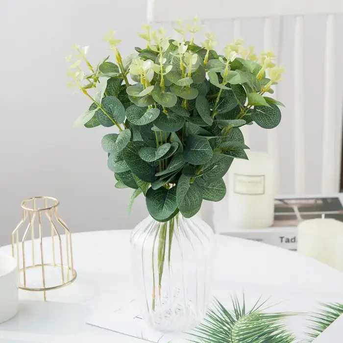Plantes artificielles en soie