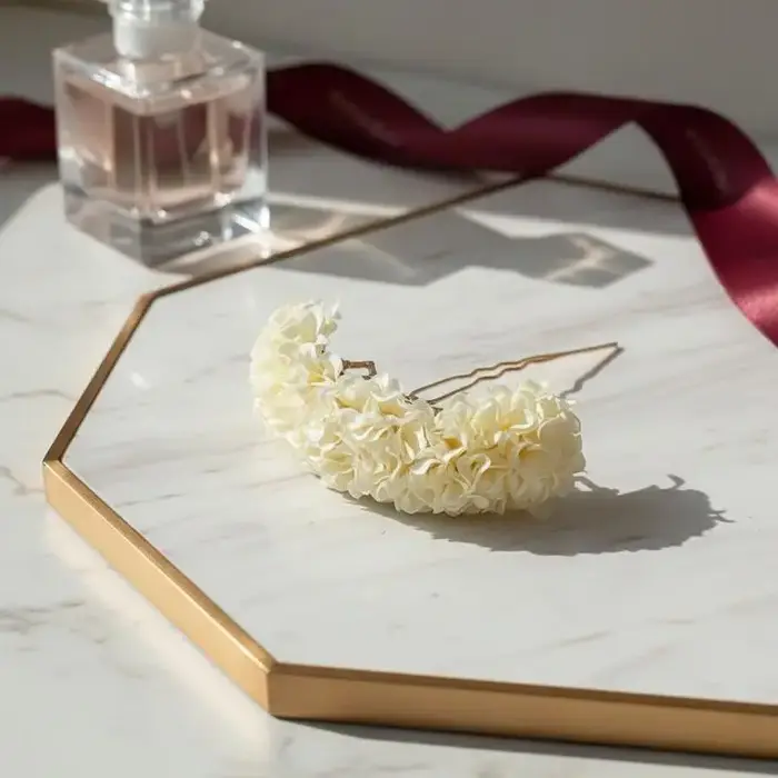 Épingle à cheveux délicate en forme de muguet
