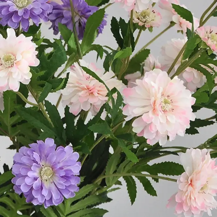 Fleur artificielle de chrysanthème pour la décoration de la maison