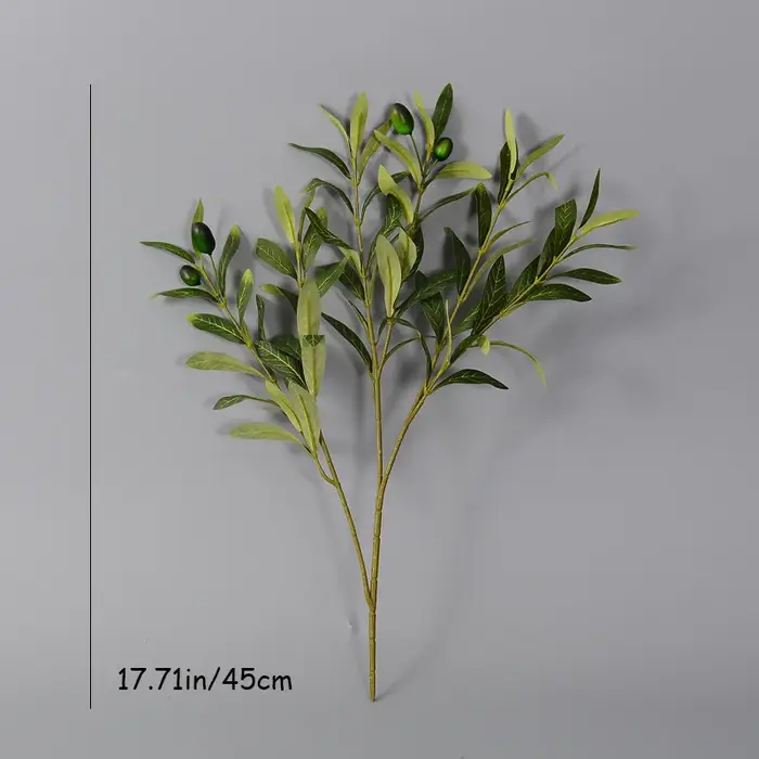 Branches d'olivier artificielles longues et hautes