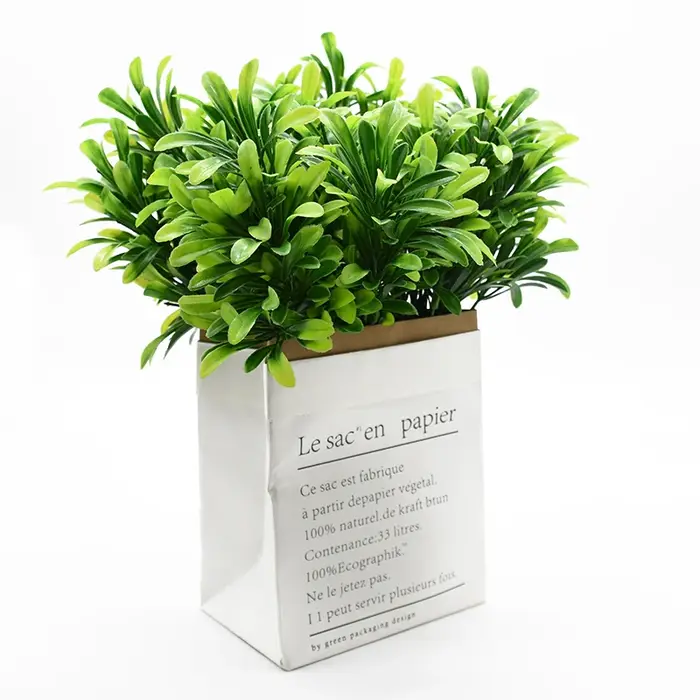 Vase à fleurs en plastique pour décoration de mariage