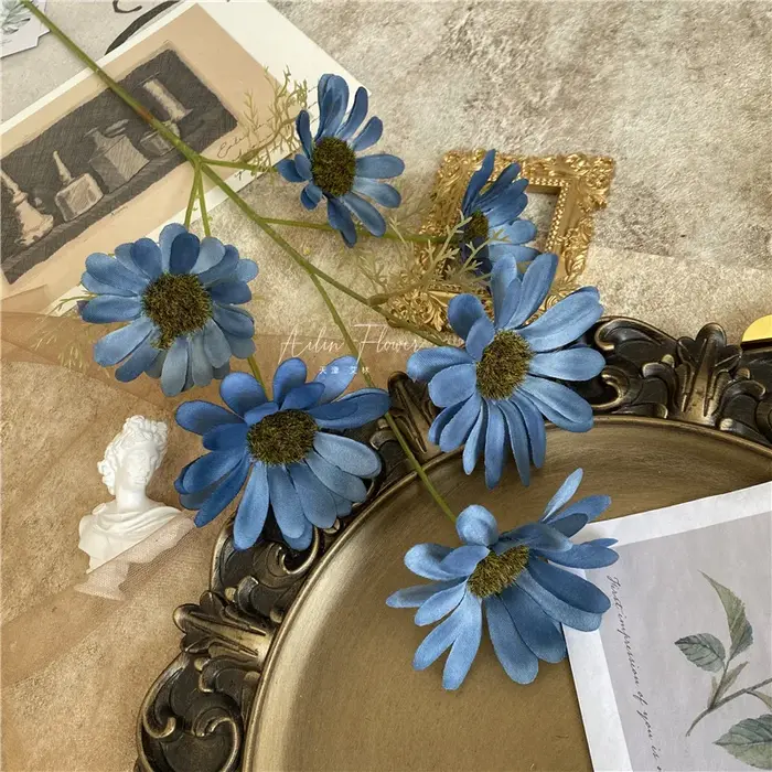 Plantes artificielles de la série Haze Blue