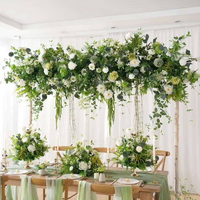 HMEOT H9074 Composition florale artificielle