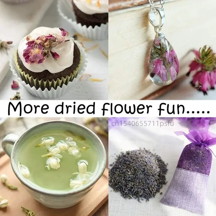 Fleurs sèches naturelles 50-200g