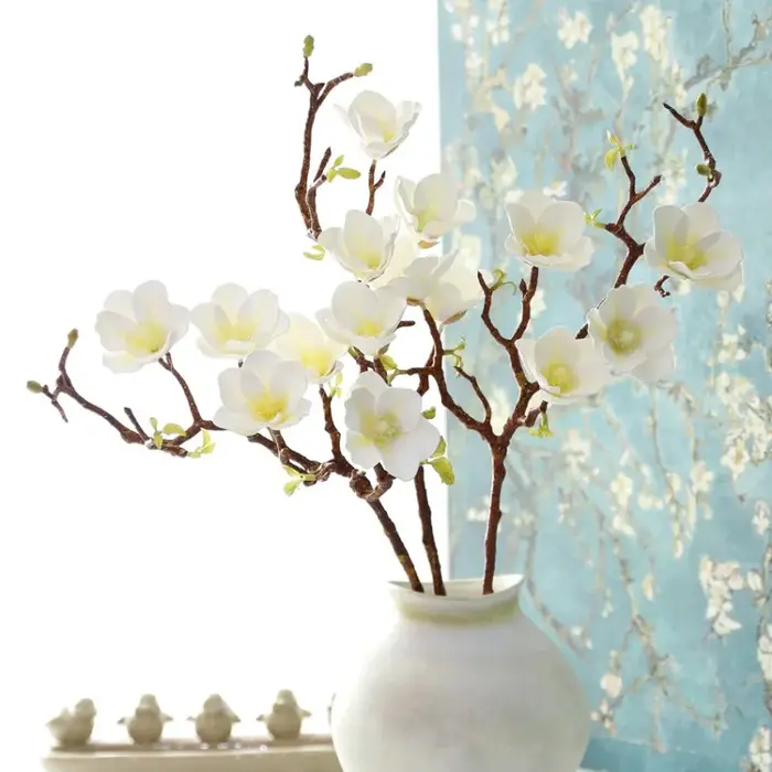 Simulation de Magnolies de neige parfumées