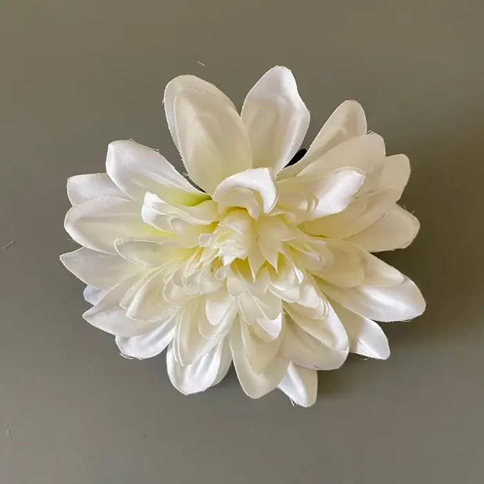 Têtes de fleurs en soie de dahlia