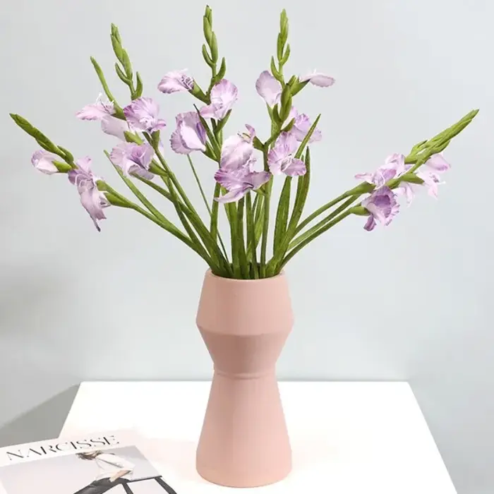 Fleurs de soie orchidée