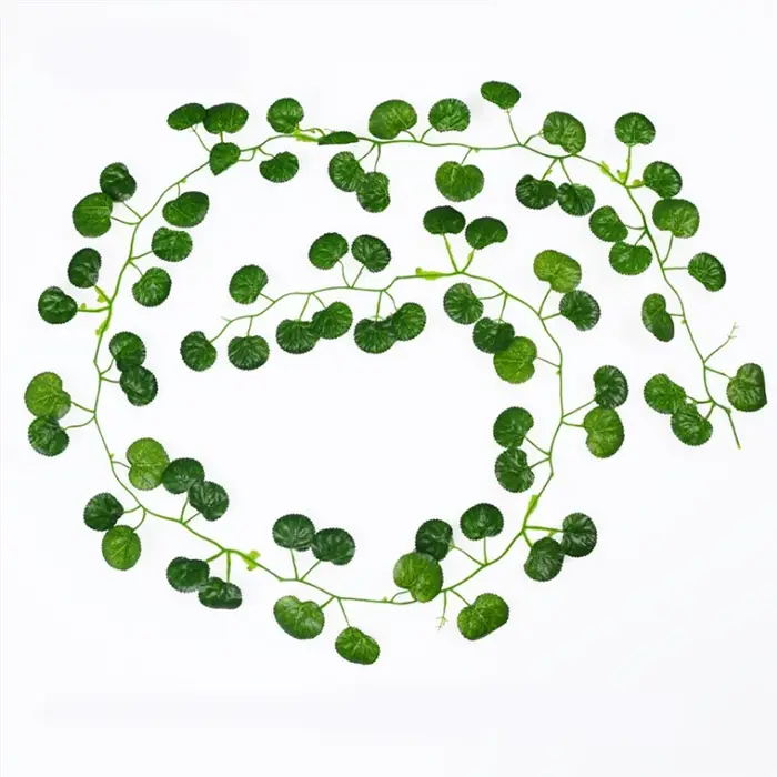 Feuilles de vigne vertes de 2 mètres
