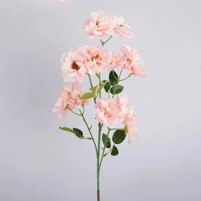 Rose artificielle réaliste au toucher naturel