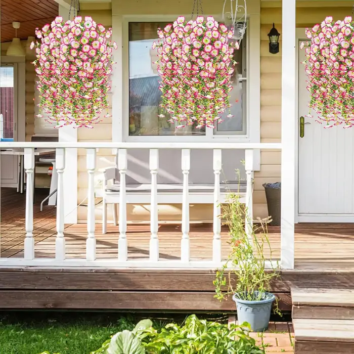 Fleurs artificielles en soie
