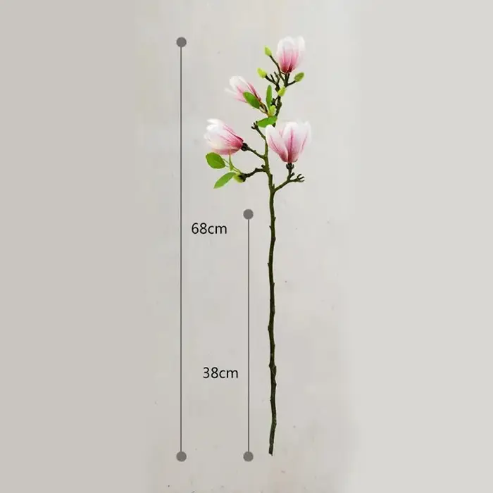 Magnolia fleurs artificielles Simulation