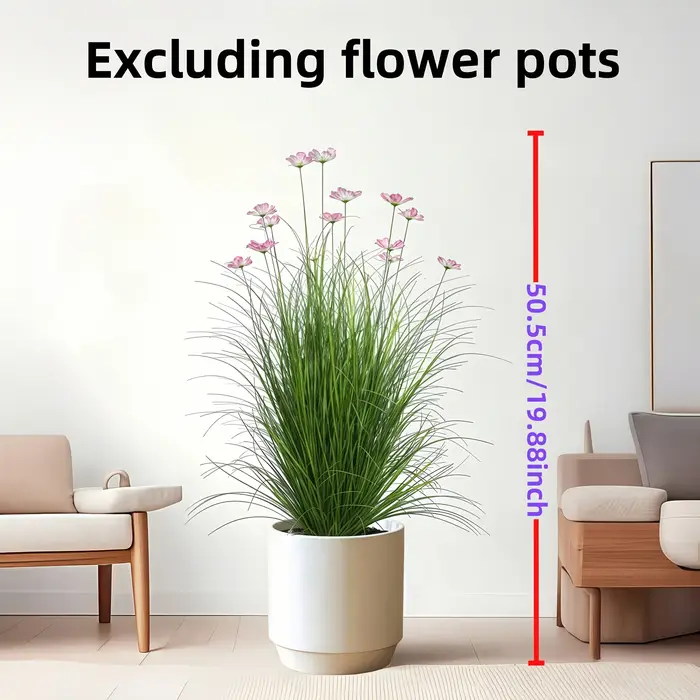 Plantes vertes artificielles 4 pièces