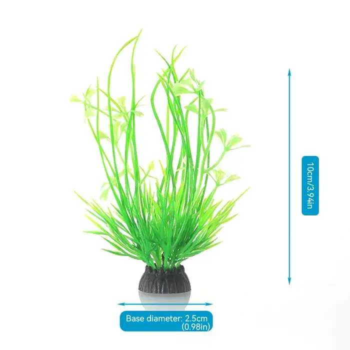 Plantes sous-marines artificielles en plastique