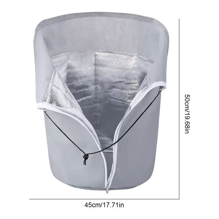 Couvercle de Pot de Protection contre le gel des plantes, 1 pièce, couverture isolante chaude et réu