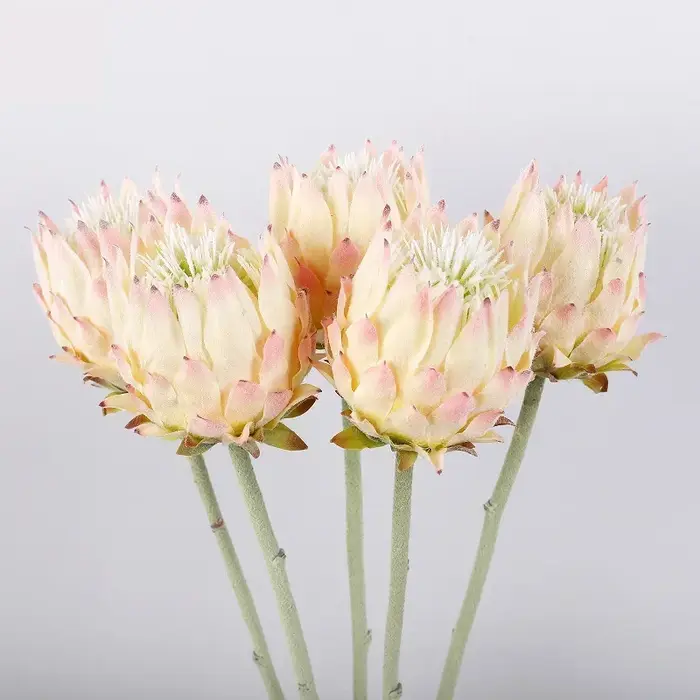 Artificielle haut de gamme unique nordique flocage artichaut fleur décoration de la maison accessoires de photographie