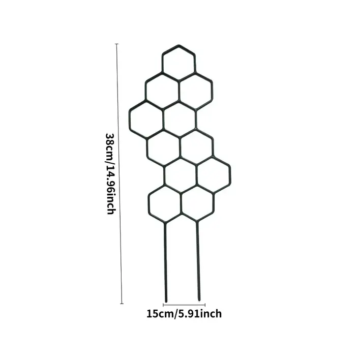 Support de plantes grimpantes en nid d'abeille