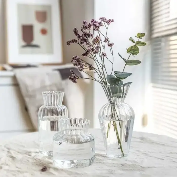 Vase Transparent scandinave