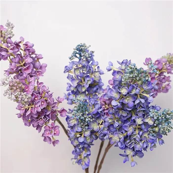 Fausses Fleurs Artificielles en Latex pour Décoration de Table
