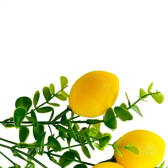 Branches de citrons artificiels 35x20cm