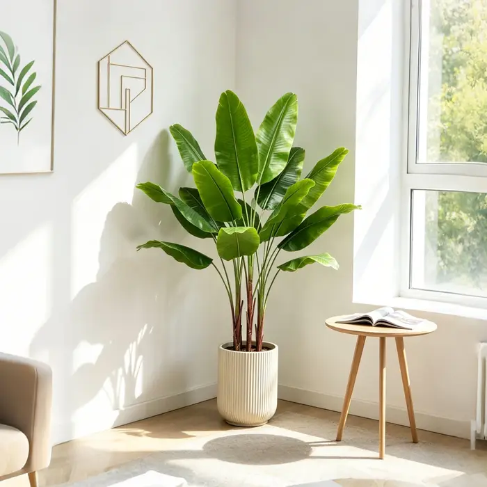 Plantes artificielles de bananiers de 75 cm