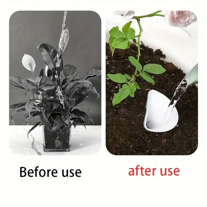 Dispositif d'arrosage respirant pour plantes coniques