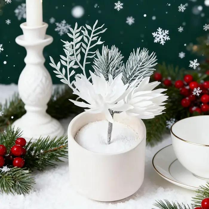 Fleurs artificielles maison chambre arbre de noël mariage cour décoration guirlande accessoires de mariée clairance bricolage cadeaux faux plantes