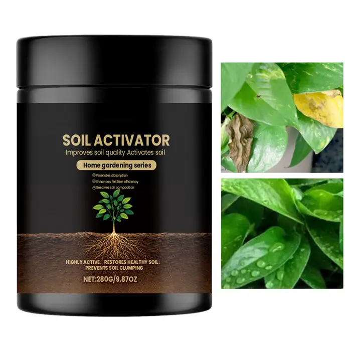 Activateur de sol 280g, revitalisant organique soluble dans l'eau, conditionneur de sol pour plantes