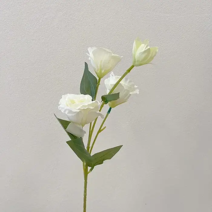 Grandes Fleurs Artificielles Eustoma GrandiThorum, Simulation de Trash, Décoration de ixà Domicile, 