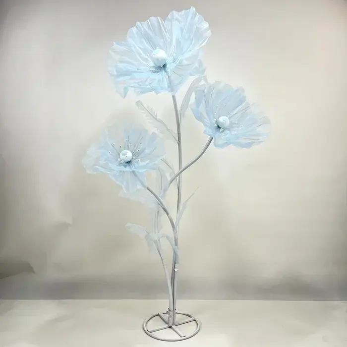 Grands fleurs artificielles en soie