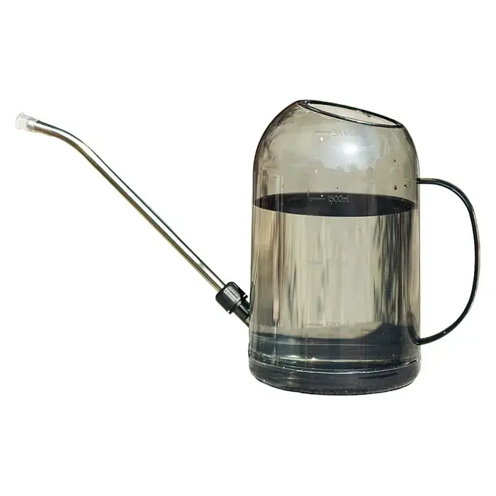 Arrosoir à long bec de 1L avec ensemble de pelle de jardinage, pot de pulvérisation pour l'irrigatio